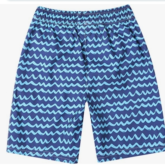 LIZENS UPF 50+ Quick Dry Beach Swim Trunks in Blue Wave Size 3-6 Months - Picture 2 of 9
